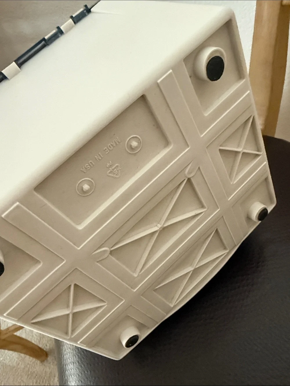 Blue & White Home Storage Organizer Box
